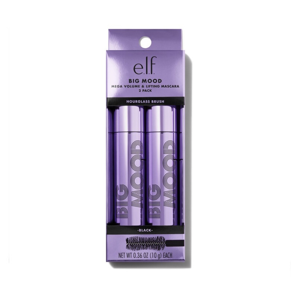 Big Mood Mascara 2 Pack - Black